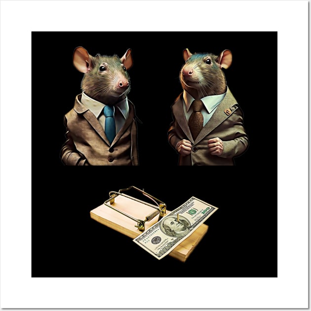 Work Rats Job Rats Rat Work Memes Job Memes Wall Art by Unboxed Mind of J.A.Y LLC 